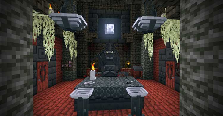 Captura de pantalla del mod Bewitchment para Minecraft