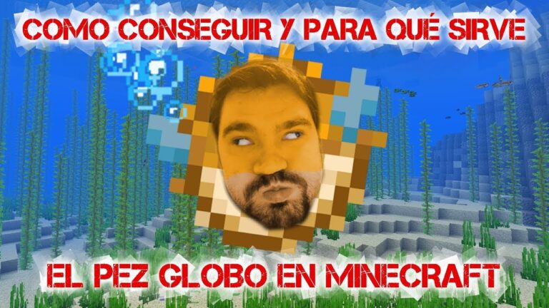 Descubre la utilidad del Pez Globo en Minecraft: Protege tus construcciones de enemigos acuáticos