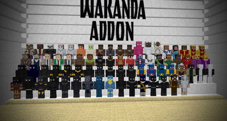 Wakanda Addonpack Minecraft Mod