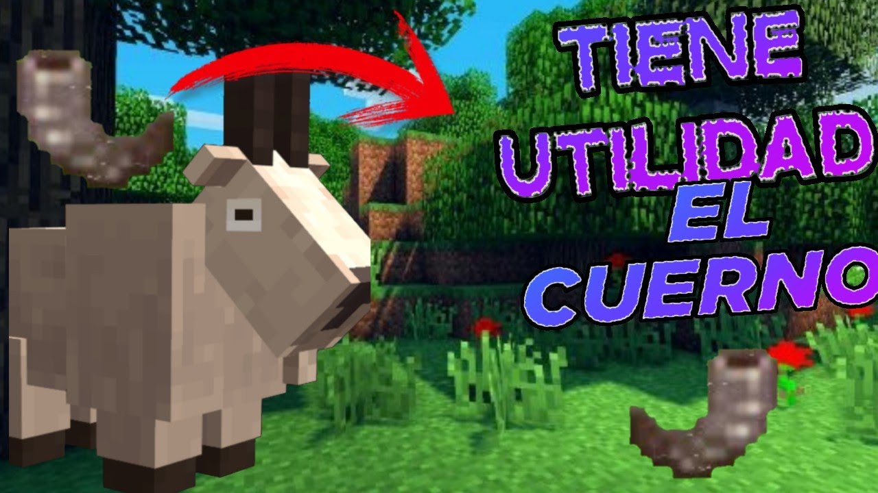 ¿Qué es el cuerno de cabra en Minecraft?